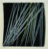 Hans Hartung, K.P. 1971-67, 1971, Mixed media