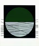 Vibrations by Jesús Rafael Soto, 1969, Silkscreen printed in colours, sold Dec 2001
