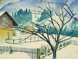 Alexander Kanoldt, Winterlandschaft