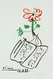 Fleur by Pablo Picasso, 1961, Lithograph printed in colours, sold Dec 2001