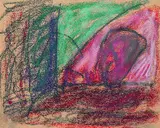 Adolf Hölzel, Komposition (Lehrstück), 1933, Pastel