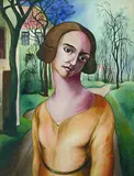 Christian Arnold, Junge Frau