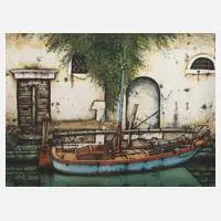 Karl Goldammer, Belcastello, Farbradierung