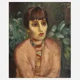 Imre, Damenportrait, Öl auf Leinwand