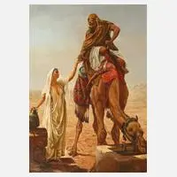 A. M. Shah, "La Porte Du Désert" nach F. Goodall, Öl auf Leinwand