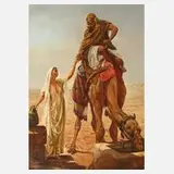 A. M. Shah, "La Porte Du Désert" nach F. Goodall, Öl auf Leinwand