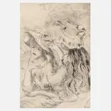 Pierre-Auguste Renoir, "Le Chapeau épinglé", Radierung mit leichtem Plattenton auf schwachem Bütten