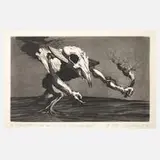 Horst Sakulowski, "Das aus der Erde wachsende Lamm", Radierung
