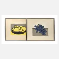 Paar Graphiken by Roy Lichtenstein, Serigraphien, sold Mar 2026