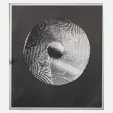 Heinz Mack, "Silbersonne", Serigraphie