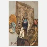 Rudolf Swoboda Ii., "Orientalisches Stillleben", Mischtechnik