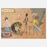 Bele Bachem, "Leon de Oro...", Mischtechnik