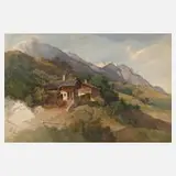 Woldemar Rau, "Innsbruck", Mischtechnik