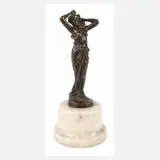 Mark, kleine Jugendstilschönheit, Bronze