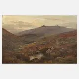 Alfred Fontville de Breanski, Das Dartmoor, Öl auf Leinwand