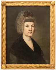 Jakub Stunder Ján, Portrét ženy v čepci, Pred 1810, Olej na plátne