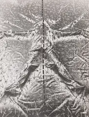 Rudolf Sikora, Z cyklu "* -- †" Antropický vesmír, 1980 - 1981, Serigrafia na papieri