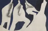 Milan Paštéka, Nepočuť žiadne šumenie krídel (V podobe preludu menia sa veci), 1979, Tuš na papieri