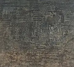 Eduard Ovčáček, Manifest I, 1965, Litografia na papieri, 5/10