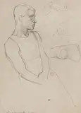 Ladislav Mednyánszky, Štúdia sediaceho