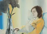 Veronika Rónaiová, Pacientka Margita, 1977, Akryl na kartóne