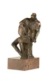 Jozef Kostka, Gitarista, 1970-1975, Bronz, mramorový podstavec