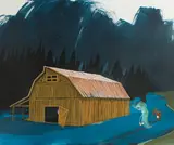 Erik Šille, Last 10 km, 2016, Akryl na plátne