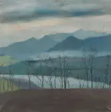 Miloš Alexander Bazovský, Hmlistá krajina