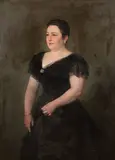 Dominik Skutetzky, Portrét ženy, Okolo 1890, Olej na plátne