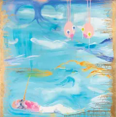 Erik Binder, Možnosti ostrova, 2008, Akryl na plátne