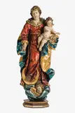 Thomas Schwanthaler, Madona s Ježiškom, 1673, Drevo, polychrómia