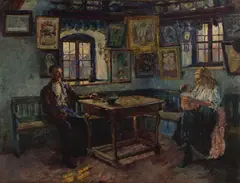 Gustáv Mallý, Slovenská Rodina, Okolo 1915, Olej na plátne