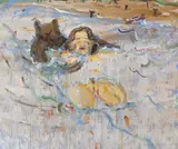Katarína Janečková, Savior, 2016, Akryl na plátne