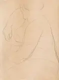 Milan Laluha, Sediaci ženský akt