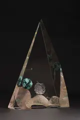 Exoplanéta by Ján Zoričák, 2014, Optické brúsené sklo, sold Jun 2019