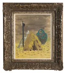 Ostrmky by Miloš Alexander Bazovský, Okolo 1950 - 52, Olejová tempera na kartóne, sold Apr 2019