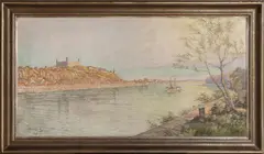 Vojtech Marx, Stará Bratislava, 1938, Olej na plátne
