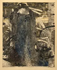 Dušan Kállay, Vtáčí veterník, 1983, Lept na papieri. 1/60