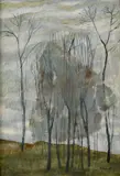 Mária Filová, Krajina I., 1967, Olej na kartóne