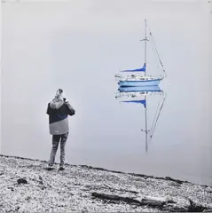 Károly Peczár, Caroline, 2018, Fotografia na plátne