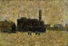 VSŽ by Jozef Srna, 1965, Olej na plátne, sold Dec 2018
