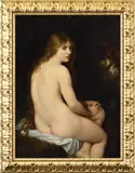 Gabriel von Max, Akt ženy ako Venuše, Okolo 1900, Olej na plátne