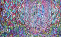 Marko Blažo, Katedrála II., 2013, Akryl na plátne
