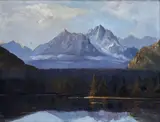 Karol Polónyi, Pleso v Tatrách, Okolo 1935, Olej na plátne