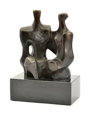 Anton Čutek, Dvaja, Neskoršia edícia, Bronz, žulový podstavec