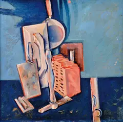 Peter Kalman, Zátišie, 1975, Olej na plátne