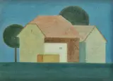 Eduard Antal, Z Podhoria, 1967, Pastel, akvarel na papieri