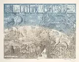 Peter Kľúčik, Mytológia., 1984, Lept na papieri. E.A.