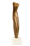 Alexander Archipenko, Torzo, Neskoršia edícia, Bronz, mramorový podstavec