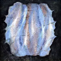 Ester Šimerová-Martinčeková, Kompozícia – Potok, Okolo 1975, Tempera na kartóne
